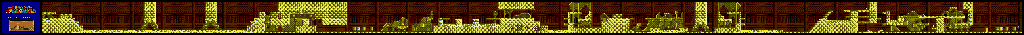 Thumbnail for a map of 1 Player Game World6 - Stage2 for the Genesis game Dashin' Desperadoes.