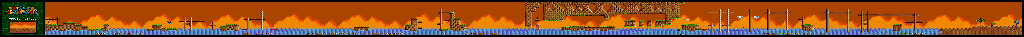 Thumbnail for a map of 2 Player Game World3 - Stage3 for the Genesis game Dashin' Desperadoes.