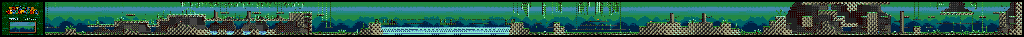 Thumbnail for a map of 2 Player Game World4 - Stage2 for the Genesis game Dashin' Desperadoes.