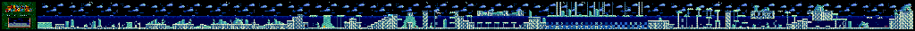 Thumbnail for a map of 2 Player Game World5 - Stage2 for the Genesis game Dashin' Desperadoes.