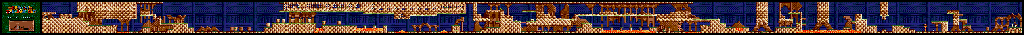 Thumbnail for a map of 2 Player Game World6 - Stage3 for the Genesis game Dashin' Desperadoes.
