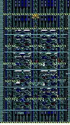 Thumbnail for a map of Parking Garage for the Genesis game Demolition Man.