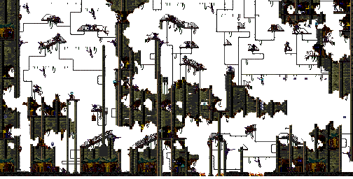 Thumbnail for a map of Wasteland (Items) for the Genesis game Demolition Man.