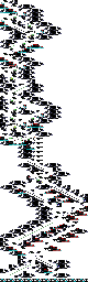 Thumbnail for a map of Zipline (Collision Data) for the Genesis game Demolition Man.