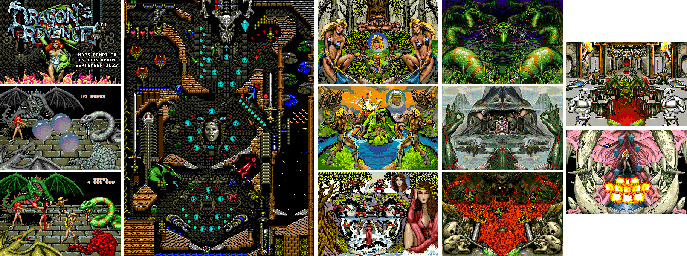 Thumbnail for a map of Maps for the Genesis game Dragon's Revenge.