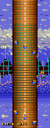 Thumbnail for a map of Scene 5-2: Stair Wars for the Genesis game Dynamite Headdy.
