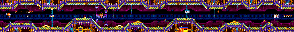 Thumbnail for a map of Scene 6-2: Fly Hard for the Genesis game Dynamite Headdy.