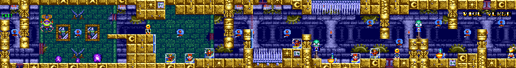 Thumbnail for a map of Scene 8-4: Vice Versa for the Genesis game Dynamite Headdy.
