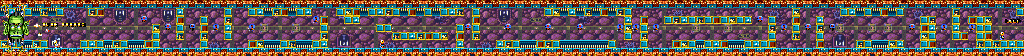 Thumbnail for a map of Scene 8-5: Twin Freaks for the Genesis game Dynamite Headdy.