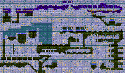 Thumbnail for a map of City Of Forever for the Genesis game Ecco The Dolphin.