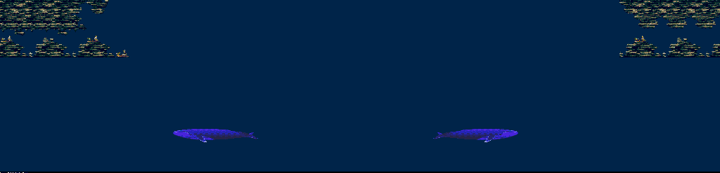 Thumbnail for a map of Big Water for the Genesis game Ecco: The Tides Of Time.