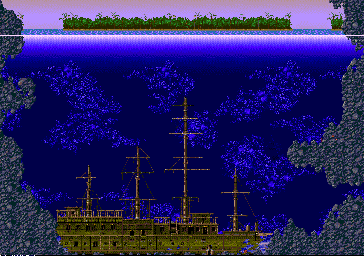 Thumbnail for a map of Crystal Springs for the Genesis game Ecco: The Tides Of Time.
