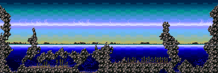 Thumbnail for a map of Eagle's Bay for the Genesis game Ecco: The Tides Of Time.