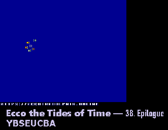 Thumbnail for a map of Epilogue Sonar for the Genesis game Ecco: The Tides Of Time.