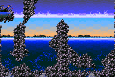 Thumbnail for a map of Fin To Feather for the Genesis game Ecco: The Tides Of Time.