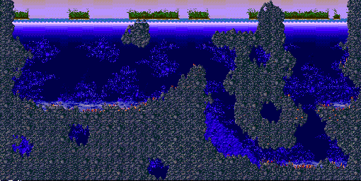 Thumbnail for a map of Home Bay for the Genesis game Ecco: The Tides Of Time.