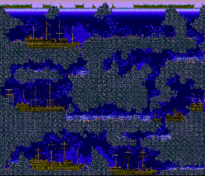Thumbnail for a map of The Lost Orcas for the Genesis game Ecco: The Tides Of Time.