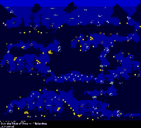 Thumbnail for a map of The Lost Orcas Sonar for the Genesis game Ecco: The Tides Of Time.