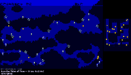 Thumbnail for a map of Lunar Bay & Inter Sonar for the Genesis game Ecco: The Tides Of Time.