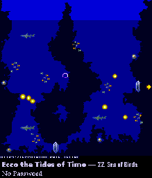 Thumbnail for a map of Sea Of Birds Sonar for the Genesis game Ecco: The Tides Of Time.