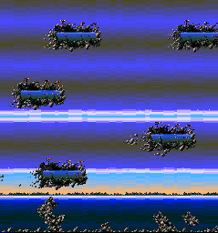 Thumbnail for a map of Skylands for the Genesis game Ecco: The Tides Of Time.