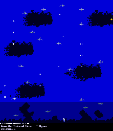 Thumbnail for a map of Skylands Sonar for the Genesis game Ecco: The Tides Of Time.