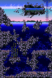 Thumbnail for a map of Skyway for the Genesis game Ecco: The Tides Of Time.