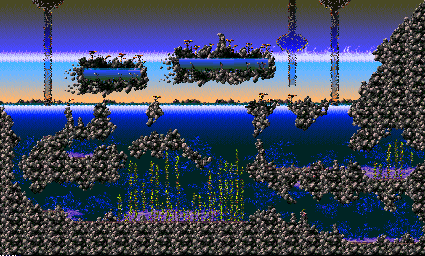 Thumbnail for a map of Trellia's Bay for the Genesis game Ecco: The Tides Of Time.