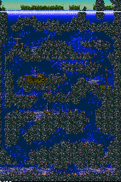 Thumbnail for a map of Vents Of Medusa for the Genesis game Ecco: The Tides Of Time.
