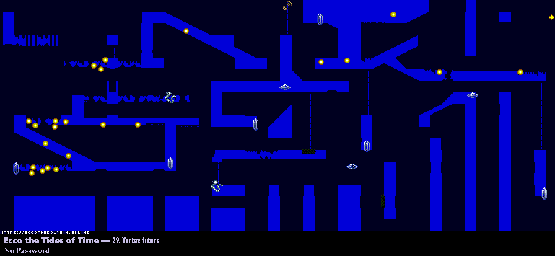 Thumbnail for a map of Vortex Future Sonar for the Genesis game Ecco: The Tides Of Time.