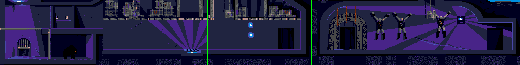 Thumbnail for a map of Part II Area 8 for the Genesis game Heart Of The Alien: Out Of This World - Parts I And II.