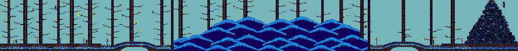 Thumbnail for a map of Level 8: Park for the Genesis game Home Alone 2: Lost In New York.