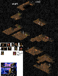 Thumbnail for a map of Level 3 for the Genesis game The Immortal.
