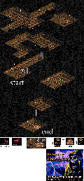 Thumbnail for a map of Level 4 for the Genesis game The Immortal.