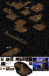 Thumbnail for a map of Level 5 for the Genesis game The Immortal.
