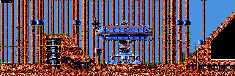 Thumbnail for a map of Mission 2 for the Genesis game James Bond: The Duel.