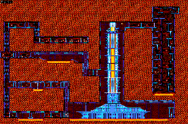 Thumbnail for a map of Mission 3 for the Genesis game James Bond: The Duel.