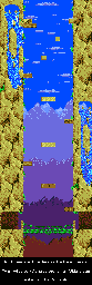 Thumbnail for a map of Elsewhere Via Caged Beasts for the Genesis game Kid Chameleon.