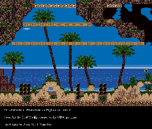 Thumbnail for a map of Elsewhere Via Highwater Pass II for the Genesis game Kid Chameleon.