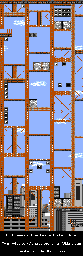 Thumbnail for a map of Elsewhere Via Land Below for the Genesis game Kid Chameleon.