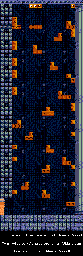 Thumbnail for a map of Elsewhere Via Nightmare Peaks I for the Genesis game Kid Chameleon.