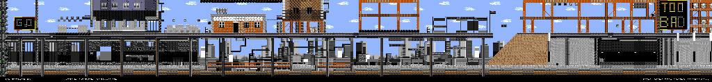 Thumbnail for a map of Forced Entry for the Genesis game Kid Chameleon.