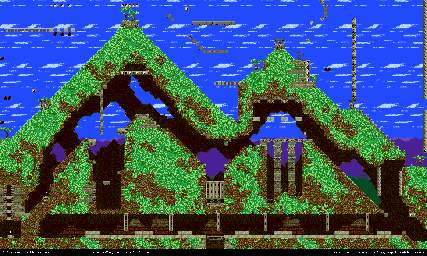 Thumbnail for a map of Hills Have Eyes for the Genesis game Kid Chameleon.