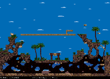 Thumbnail for a map of Isle Of The Lion Lord for the Genesis game Kid Chameleon.