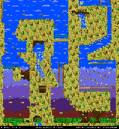 Thumbnail for a map of Madmaze Mountain for the Genesis game Kid Chameleon.