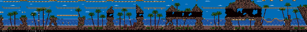 Thumbnail for a map of Scorpion Isle for the Genesis game Kid Chameleon.