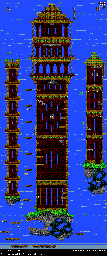 Thumbnail for a map of Towers Of Blood for the Genesis game Kid Chameleon.