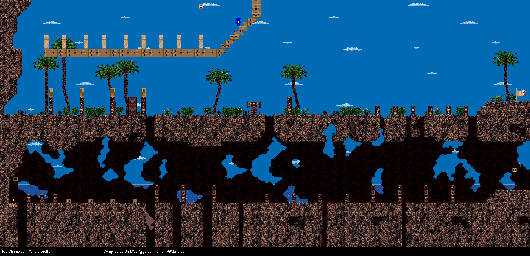 Thumbnail for a map of Whale Grotto for the Genesis game Kid Chameleon.