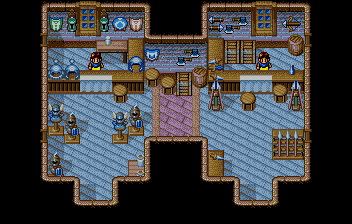 Thumbnail for a map of Azado Bazaar for the Genesis game Lunar: Eternal Blue.