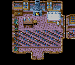 Thumbnail for a map of Azado House 2 (Animated) for the Genesis game Lunar: Eternal Blue.